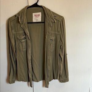 Woman’s Long Sleeve Button Up